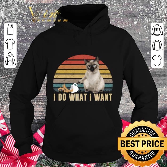 Hot Siamese I Do What I Want Vintage shirt 3 Hot Siamese I Do What I Want Vintage shirt