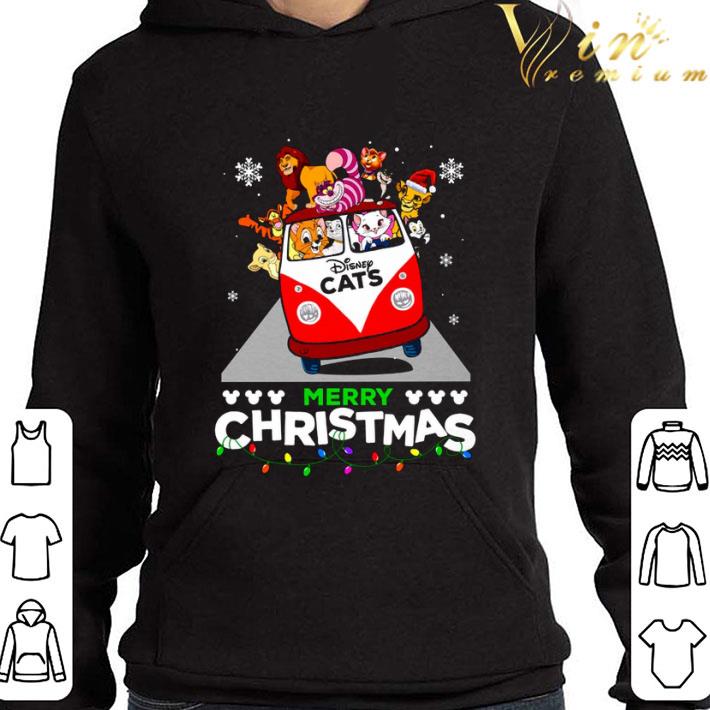 Disney Cats Merry Christmas shirt 3 Disney Cats Merry Christmas shirt