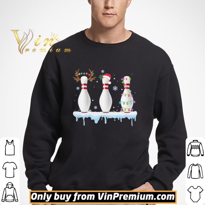 Bowling Merry Christmas Ugly shirt