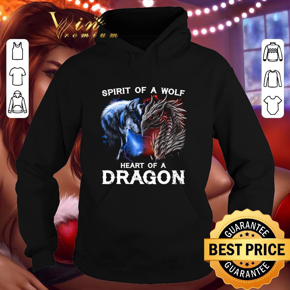 Best Wolf and Dragon Spirit Of A Wolf Heart Of A Dragon Lover shirt 3 Best Wolf and Dragon Spirit Of A Wolf Heart Of A Dragon Lover shirt