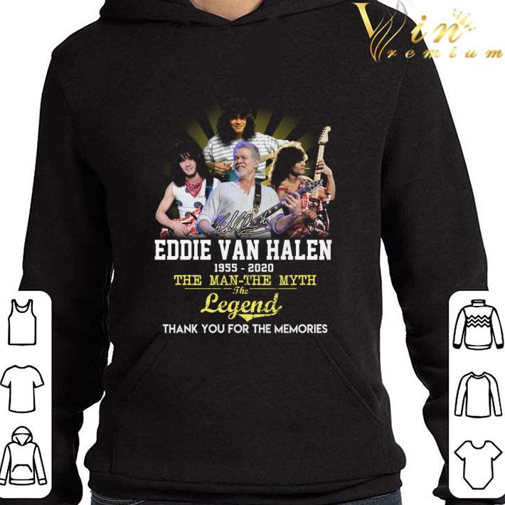 Signature Eddie Van Halen 1955-2020 The Man The Myth The Legend shirt