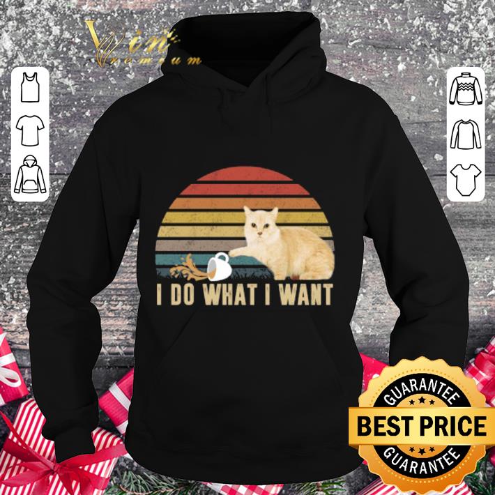 Hot British cat I do what I want vintage shirt 3 Hot British cat I do what I want vintage shirt
