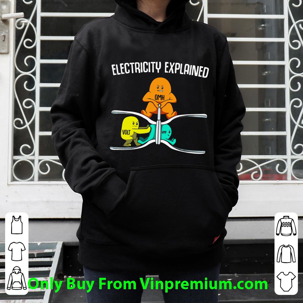 Original Eletricity Explained Funny Omh Volt And Amp shirt