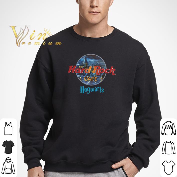 Harry Potter hard Rock cafe Hogwarts tshirt