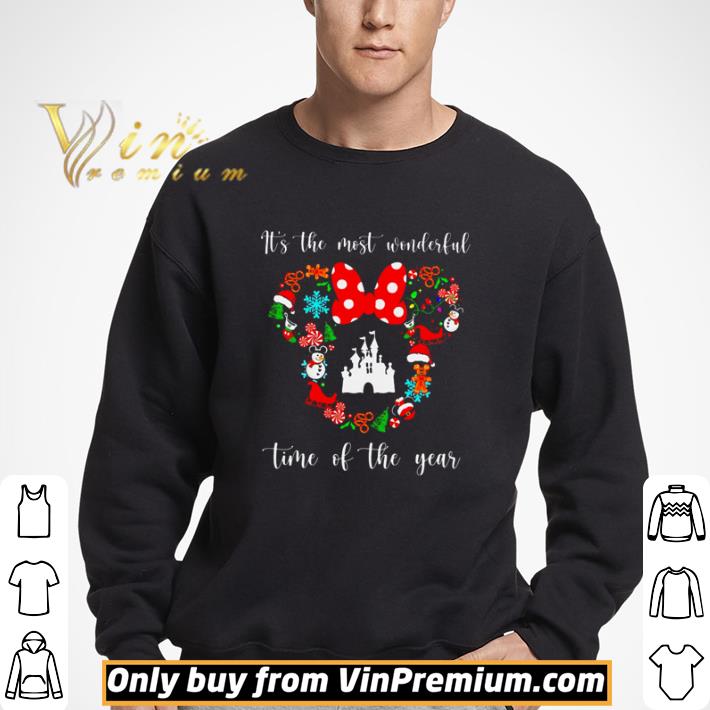 Mickey Disney it’s the most wonderful time of the year shirt