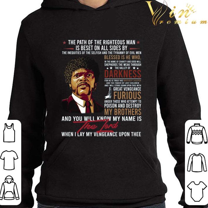 Jules Winnfield the path of the righteous man is beset on all sides shirt 3 Jules Winnfield the path of the righteous man is beset on all sides shirt