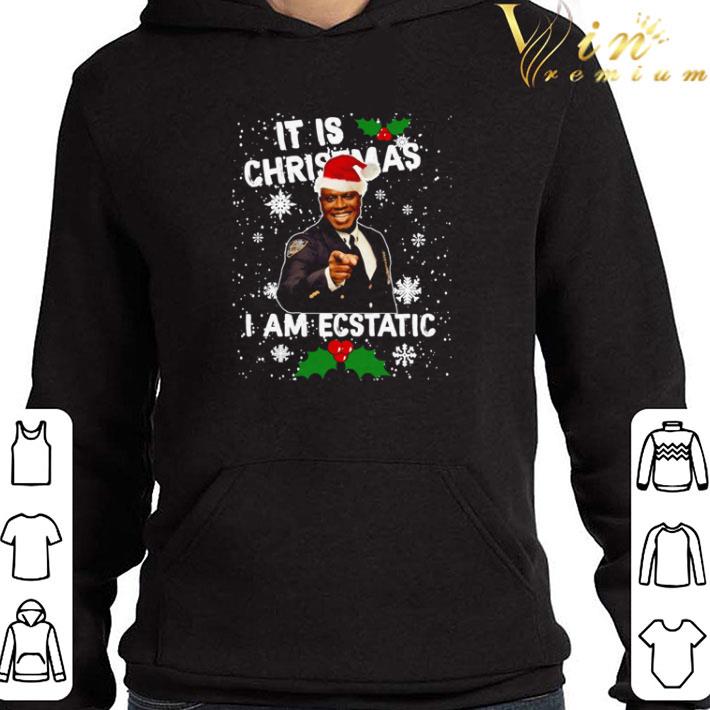 Captain Raymond Holt It is Christmas I am Ecstatic sweater