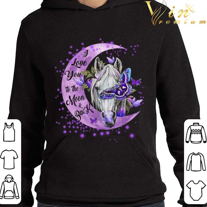 Horse I love you to the moon and back Fibromyalgia Awareness shirt 3 Horse I love you to the moon and back Fibromyalgia Awareness shirt