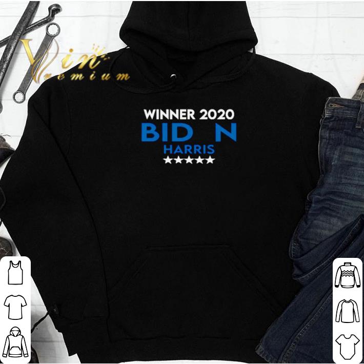Awesome Winner 2020 Biden Harris president shirt sweatshirt