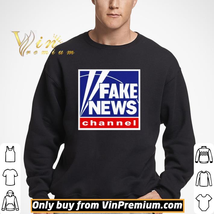 Fake news channel shirt