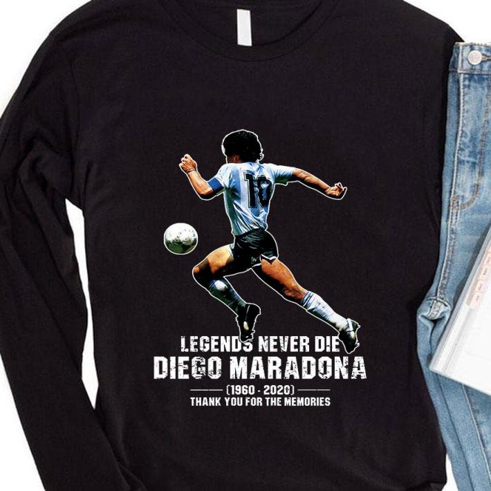 Official Thank You Legends Never Die 10 Diego Maradona RIP 1960-2020 shirt 3 Official Thank You Legends Never Die 10 Diego Maradona RIP 1960-2020 shirt