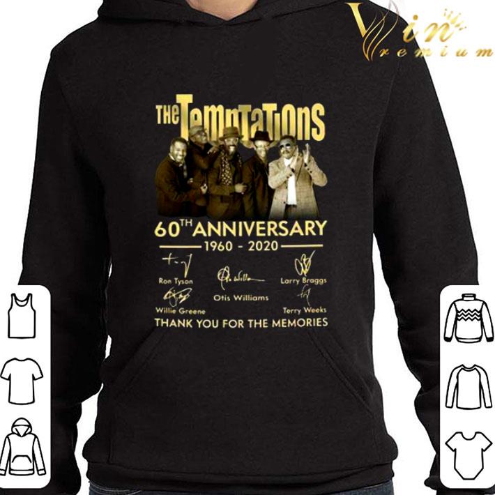 Thank You The Temptations 60th Anniversary 1960-2020 Signatures shirt 3 Thank You The Temptations 60th Anniversary 1960-2020 Signatures shirt