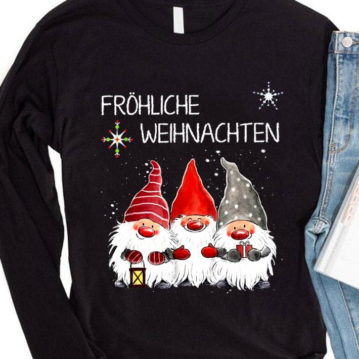 Official Frohliche Weihnachten shirt