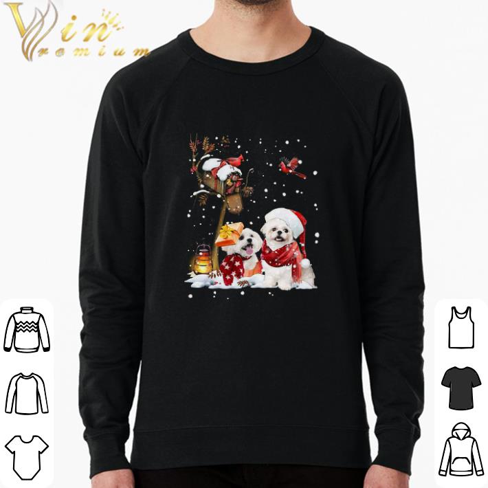 Nice Shih Tzu Santa Christmas Gift Mail Box shirt sweatshirt