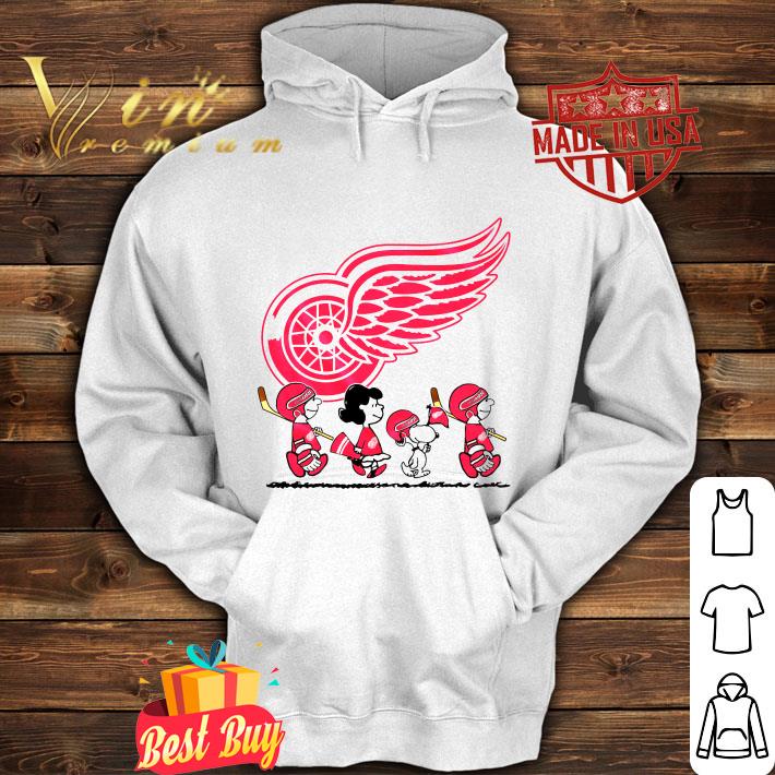 Original Peanuts Characters Snoopy Charlie Brown Detroit Red Wings shirt 3 Original Peanuts Characters Snoopy Charlie Brown Detroit Red Wings shirt