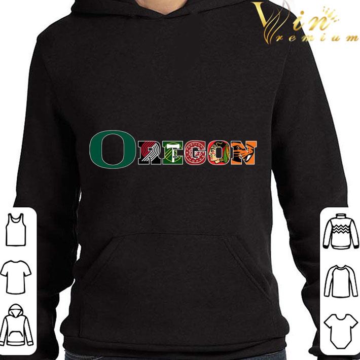 Oregon Sports Teams Oregon Ducks Portland Trail Blazers Portland Timbers shirt