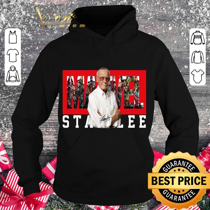 Official Marvel Stan Lee Signature shirt