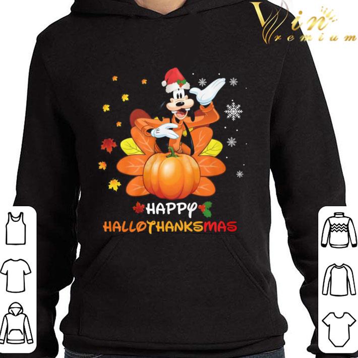 Turkey Santa Goofy Happy Hallothanksmas shirt 3 Turkey Santa Goofy Happy Hallothanksmas shirt