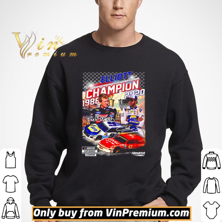 Elliott Nascar cup series champion 1988 2020 signature shirt