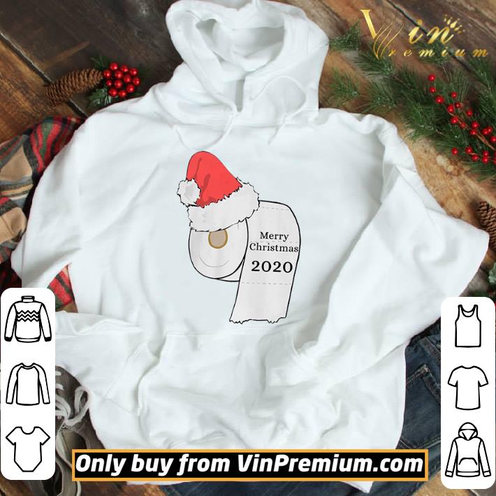 Santa Hat Toilet Paper Merry Christmas 2020 shirt