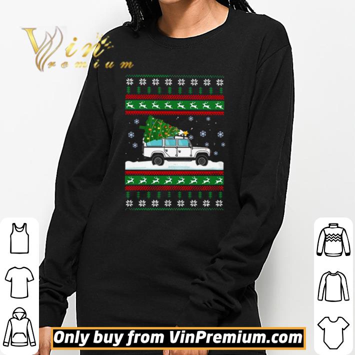 land rover christmas jumper