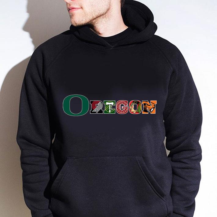 Official Oregon Sports Teams Oregon Ducks Portland Trail Blazers Portland Timbers shirt