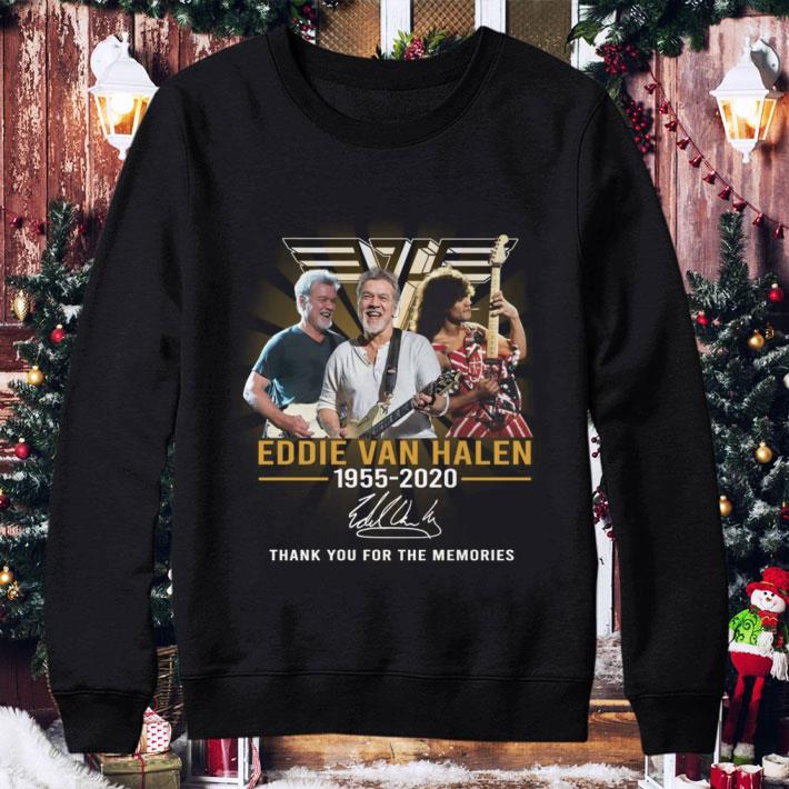 Best Symbol Eddie Van Halen 1955-2020 signature shirt