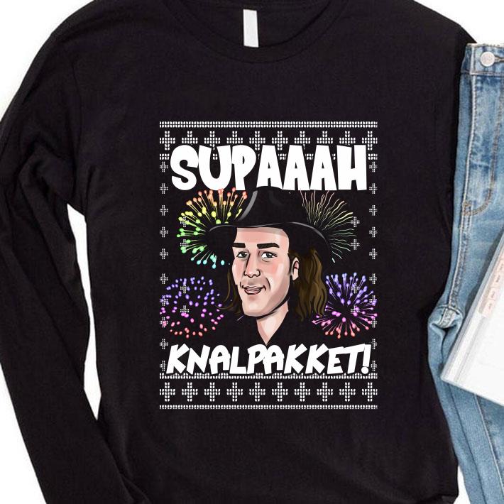 Awesome Flodder Supaaah Knalpakket Ugly Christmas shirt