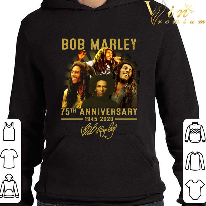 RIP Bob Marley 75th Anniversary 1945-2020 Signature shirt 3 RIP Bob Marley 75th Anniversary 1945-2020 Signature shirt
