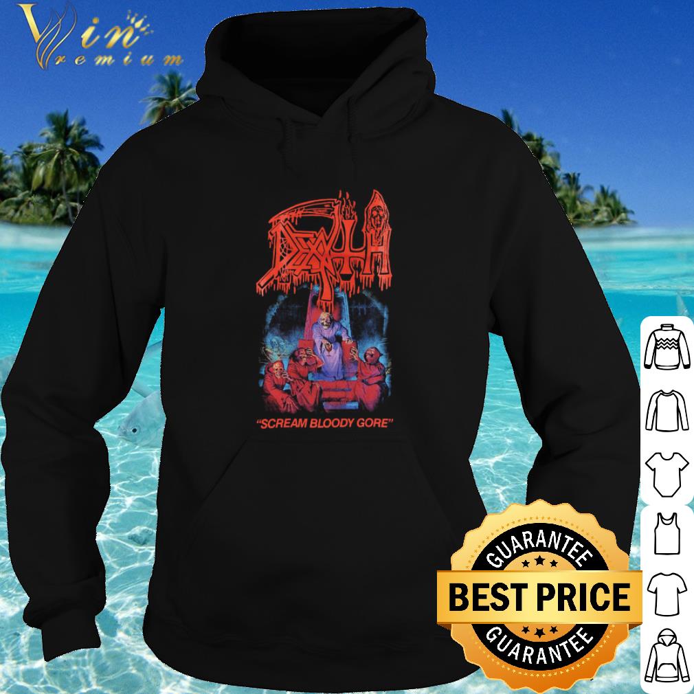 Nice Death Scream Bloody Gore shirt