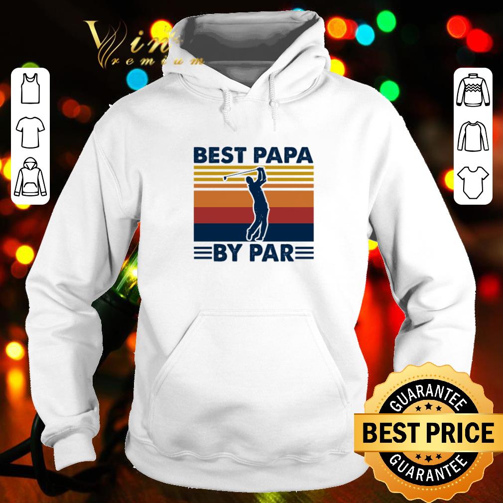 Official Golf best papa by par vintage shirt