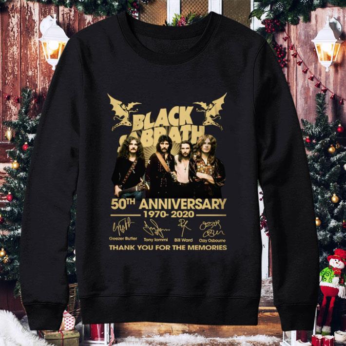 Premium Signatures Black Sabbath 50th anniversary 1970-2020 shirt