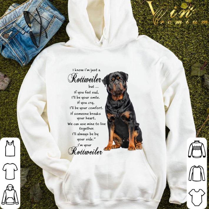 Rottweiler If You Feel Sad I'll Be You Smile If You Cry I'll Be You Comfort shirt