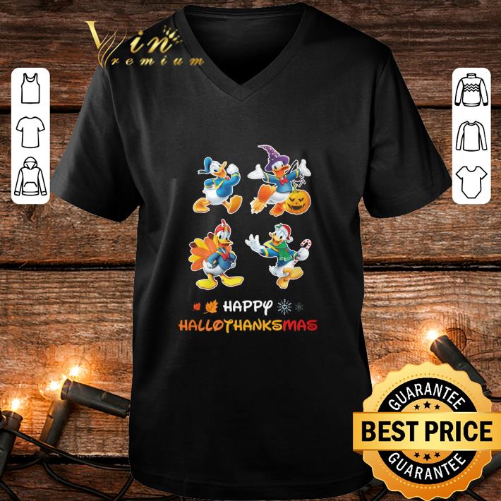 Hot Turkey Donald Duck Happy Hallothanksmas shirt 3 Hot Turkey Donald Duck Happy Hallothanksmas shirt