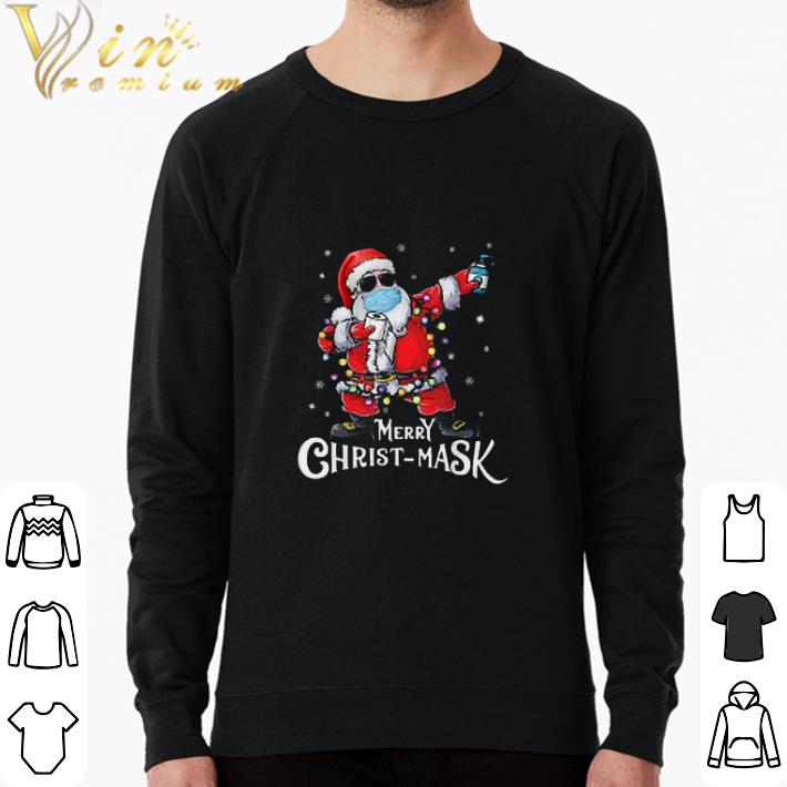 Awesome Christmas 2020 Santa Dabbing Wearing Mask shirt