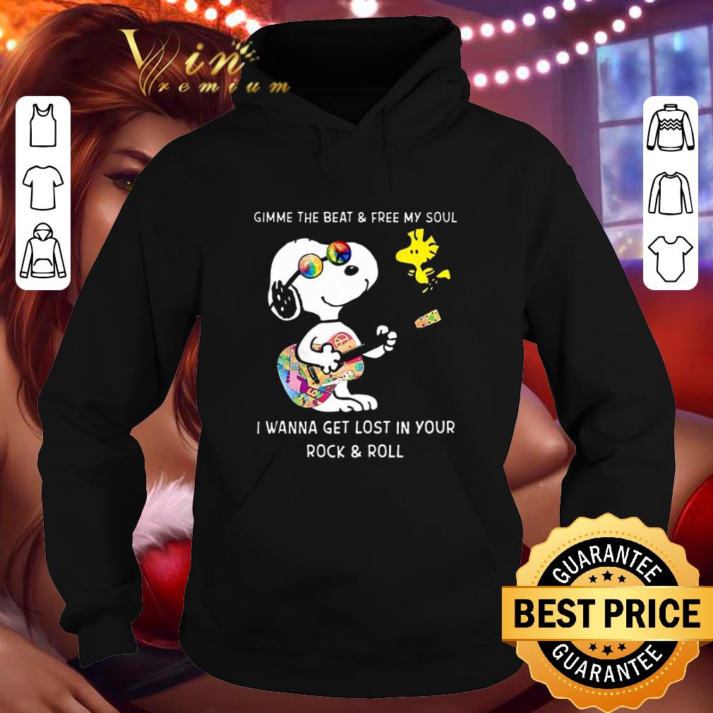Hot Snoopy Play Guitar Peace Woodstock Gimme The Beat & Free My Soul shirt 3 Hot Snoopy Play Guitar Peace Woodstock Gimme The Beat & Free My Soul shirt