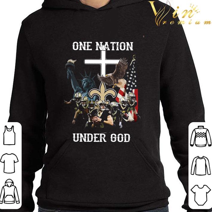New Orleans Saints NFL One Nation Under God Statue Of Liberty shirt 3 New Orleans Saints NFL One Nation Under God Statue Of Liberty shirt