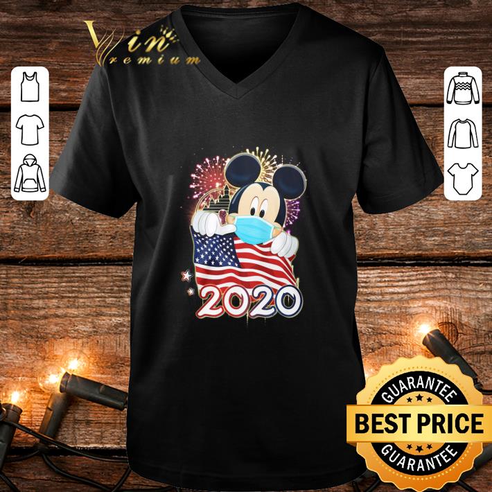 Hot Mickey Mouse hold American flag 2020 US election shirt 3 Hot Mickey Mouse hold American flag 2020 US election shirt