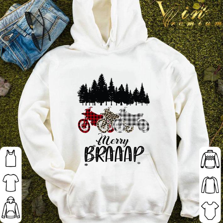 Motorcycle Merry Braaap Christmas shirt
