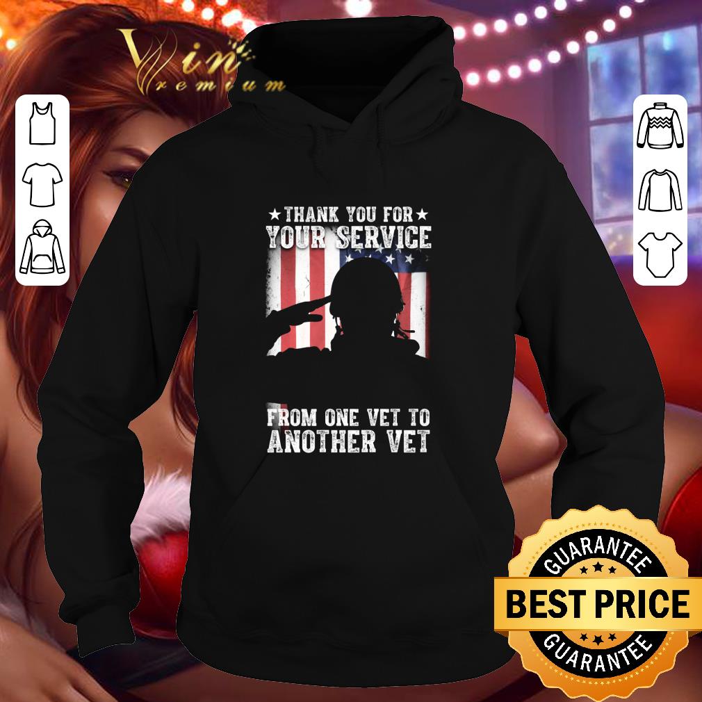 Hot Thank You For Your Service From One Vet To Another Vet shirt 3 Hot Thank You For Your Service From One Vet To Another Vet shirt