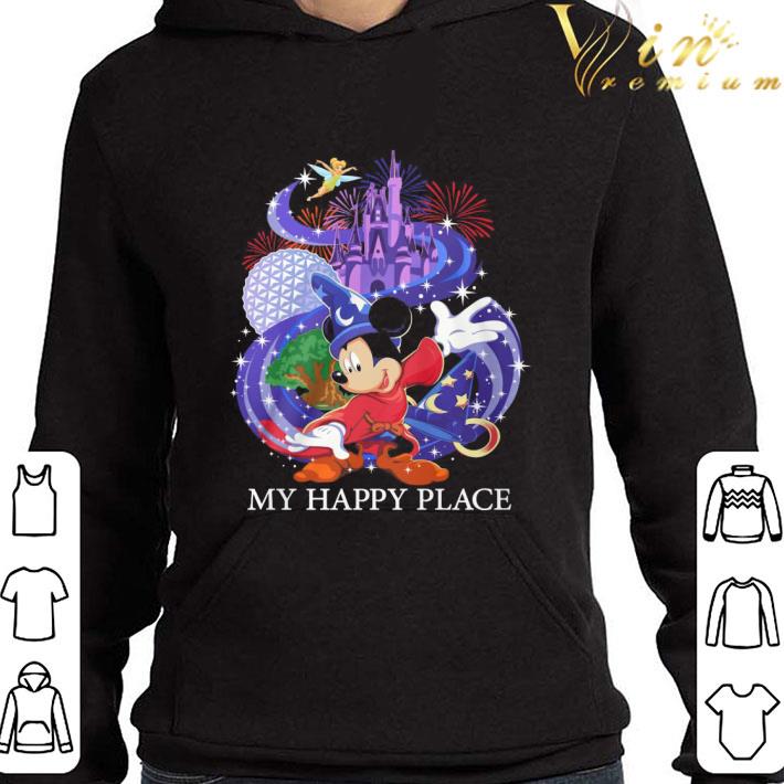 My Happy Place Mickey Mouse Tinker Bell shirt