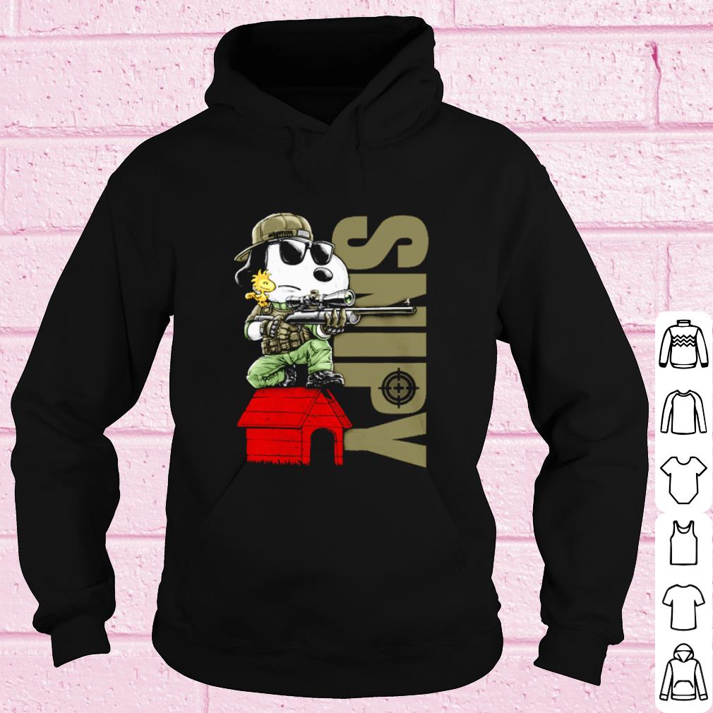Premium Snoopy And Woodstock Snipers Snipy shirt