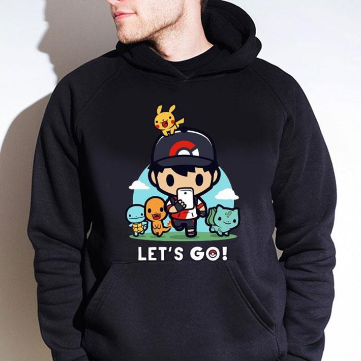 Premium Lets Go Chibi Starter Pokemon shirt