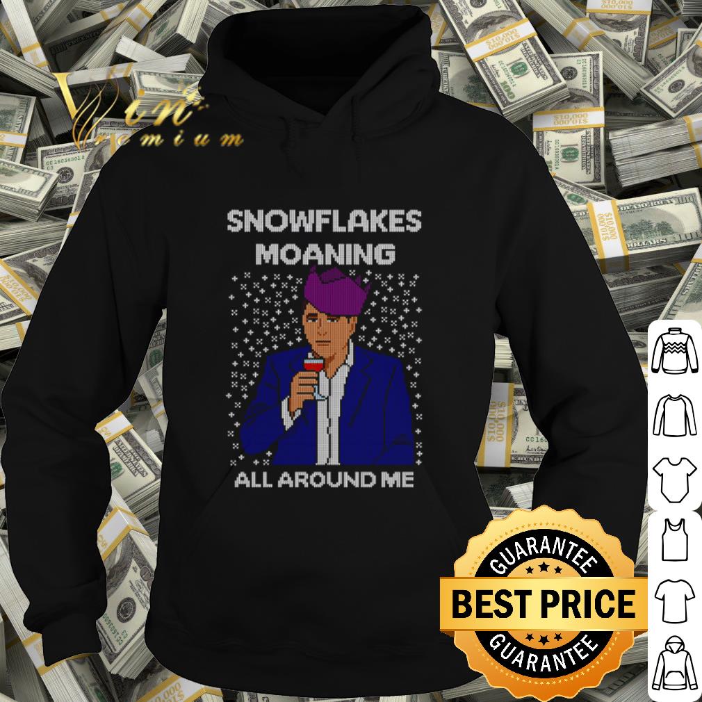 Nice Piers Morgan snowflakes moaning all around me Christmas shirt