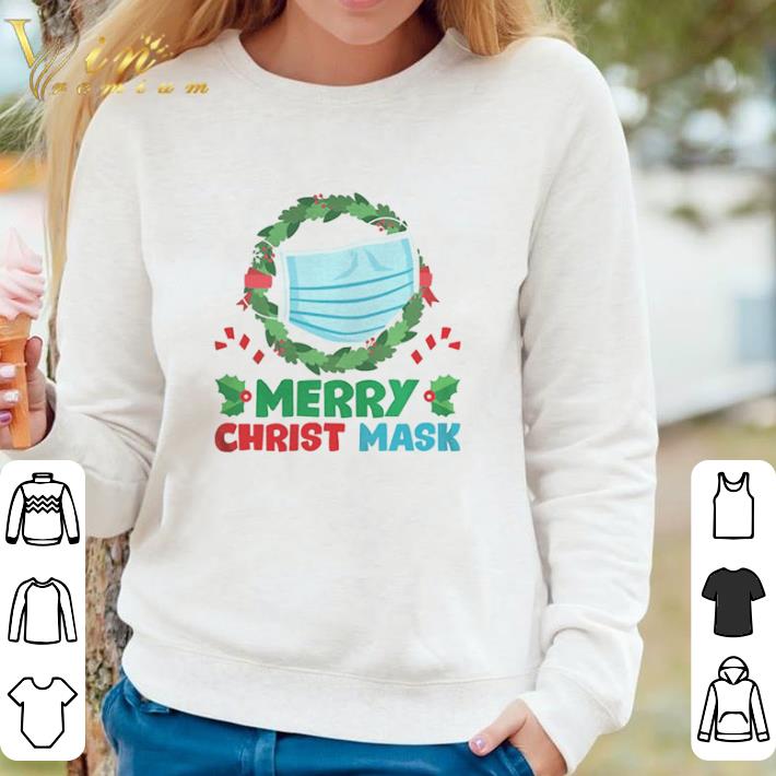 Funny Merry christmask mask christmas pajama for family shirt 3 Funny Merry christmask mask christmas pajama for family shirt