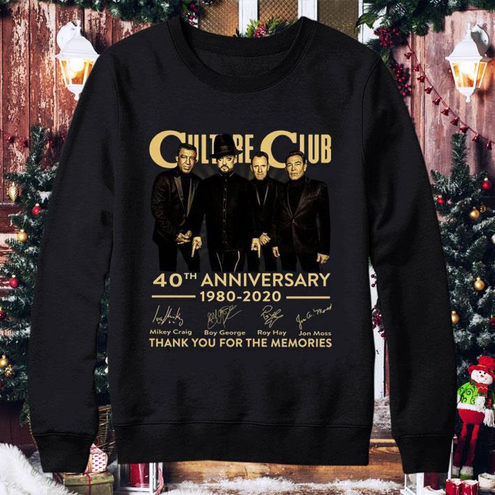 Original Thank You Culture Club Band Member 40th Anniversary 1980-2020 Signed shirt 3 Original Thank You Culture Club Band Member 40th Anniversary 1980-2020 Signed shirt