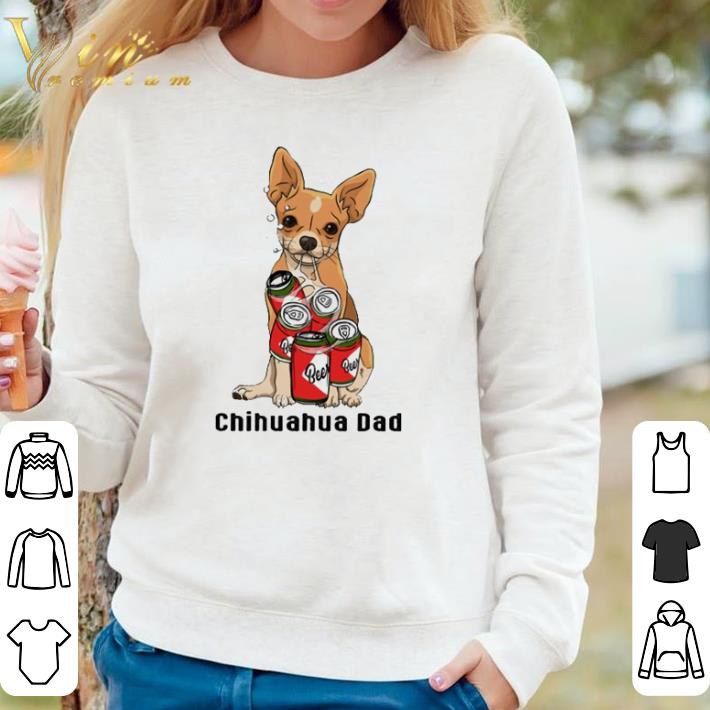 Awesome Chihuahua Dad beer shirt