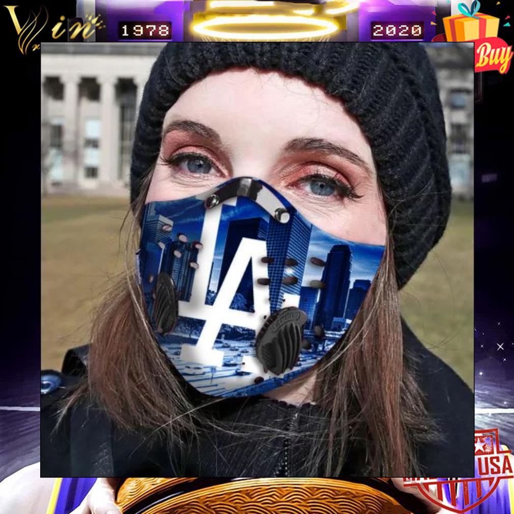 Los Angeles Dodgers Champion Face Mask With Filter