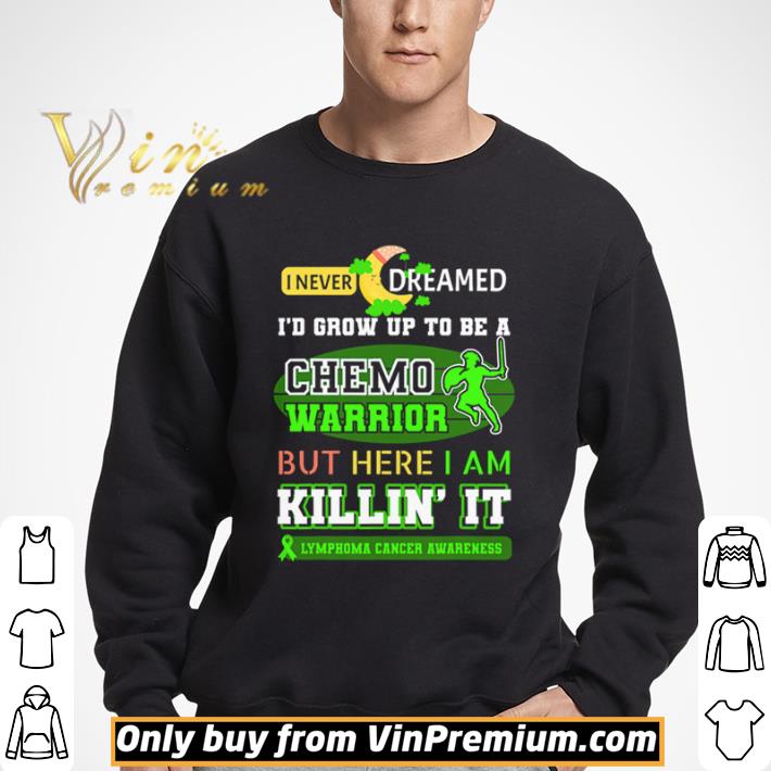 Lymphoma cancer chemo warrior funny sayings lymphoma cancer shirt