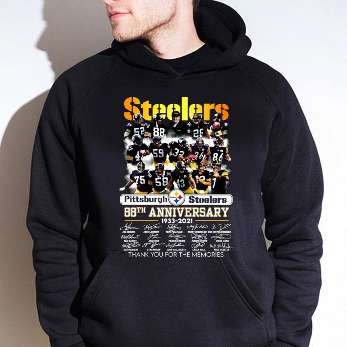 Thank You Pittsburgh Steelers 88th Anniversary 1933-2021 Signatures shirt 3 Thank You Pittsburgh Steelers 88th Anniversary 1933-2021 Signatures shirt